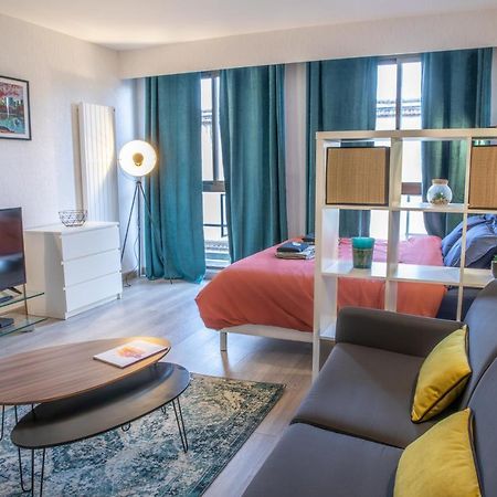 Grand Studio Stan Nancy - Calme, Cosy, Lumineux Apartment Luaran gambar
