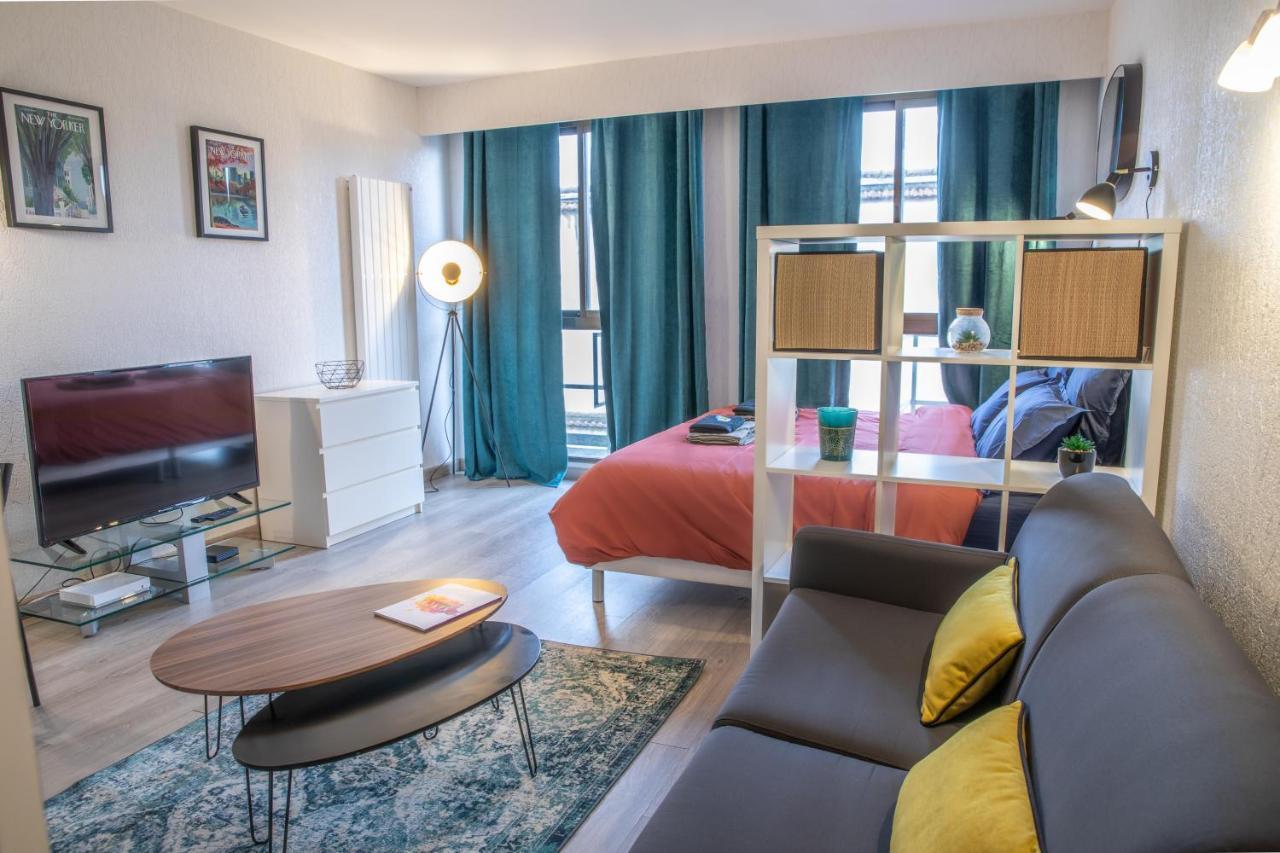 Grand Studio Stan Nancy - Calme, Cosy, Lumineux Apartment Luaran gambar