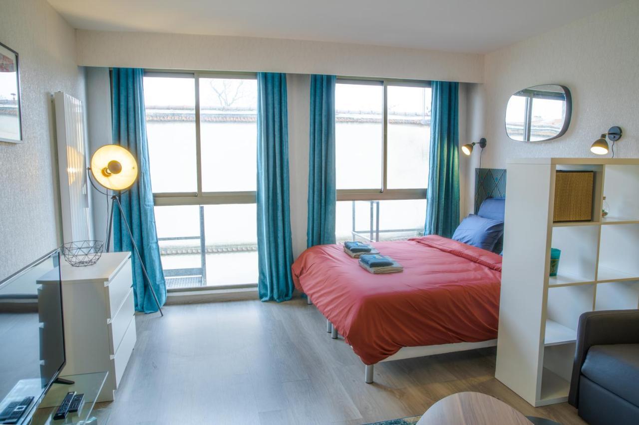 Grand Studio Stan Nancy - Calme, Cosy, Lumineux Apartment Luaran gambar